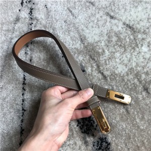에르메스 여성용 켈리 벨트 너비 18MM H0120-9