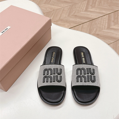 미우미우 여성용 슬리퍼 M90473-1 2025/신상