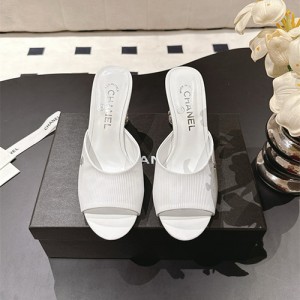샤넬 여성용 슬리퍼 (굽높이7CM) C63786-2 2025/신상