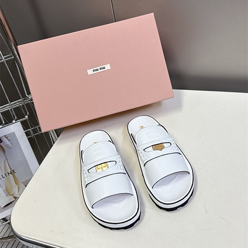 미우미우 여성용 슬리퍼 M91573-1 2025/신상