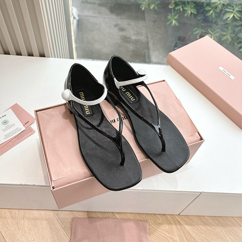 미우미우 여성용 샌들 M98258-2 2025/신상