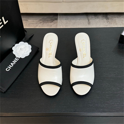 샤넬 여성용 슬리퍼 (굽높이8.5CM) C63885-2 2025/신상