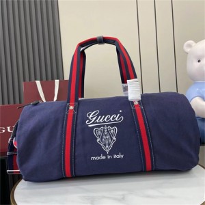 구찌 프린트 캔버스 라지 더플백 816866 2025/신상