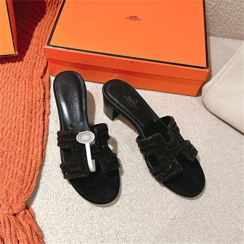 에르메스 여성용 슬리퍼 (굽높이5CM) H48319-2 2025/신상