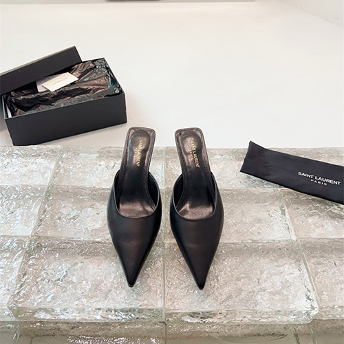 생로랑 여성용 슬리퍼 (굽높이4.5CM) Y63849-2 2025/신상