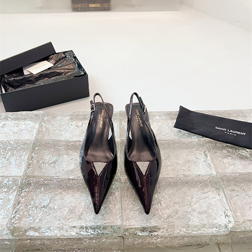 생로랑 여성용 샌들 (굽높이4.5CM) Y78897-2 2025/신상