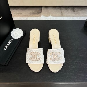 샤넬 여성용 슬리퍼 (굽높이6CM) C63786-2 2025/신상