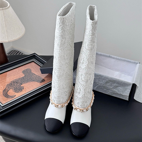 샤넬 여성용 부츠 (굽높이7CM) C68292-1 2025/신상
