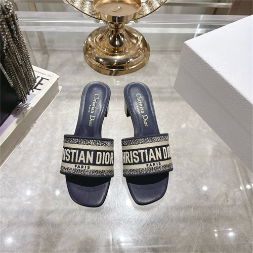 디올 여성용 슬리퍼 (굽높이4.5CM) D58244-1 2025/신상