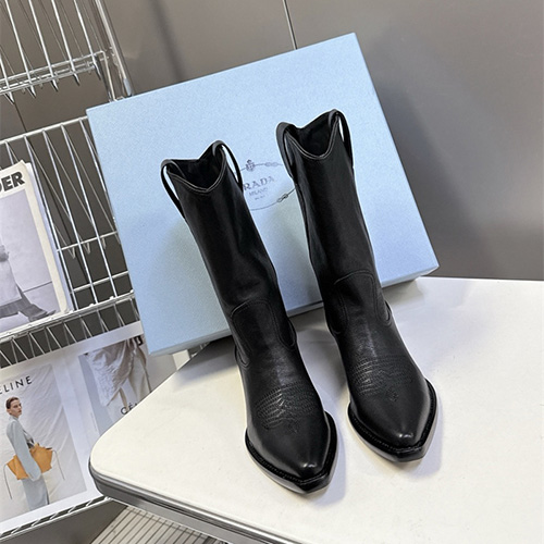 프라다 여성용 부츠 (굽높이5CM) P19473-1 2025/신상