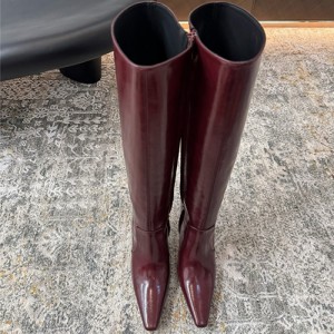 생로랑 여성용 부츠 (굽높이9.5CM) Y65748-1 2025/신상