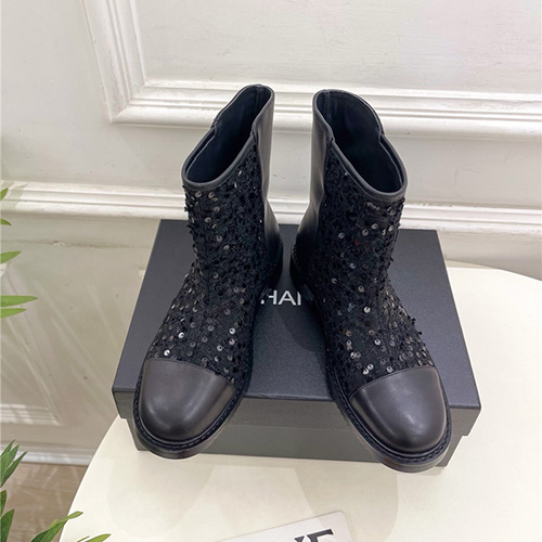 샤넬 여성용 부츠 (굽높이3CM) C46213-1 2025/신상