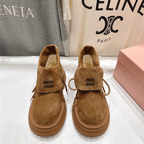 미우미우 여성용 스노우 부츠 M29596-1 2025/신상