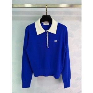 셀린느 긴팔 폴로 니트 C92209 2025/신상