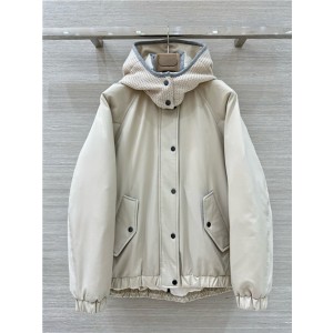 브루넬로 쿠치넬리 후드 패딩 자켓 B41270 2025/신상