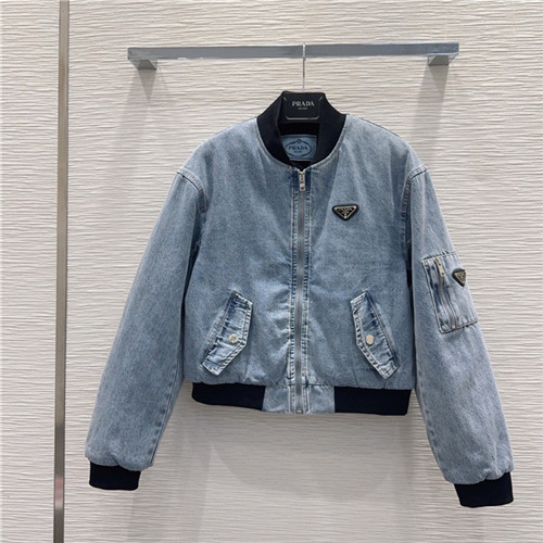 프라다 데님 솜 자켓 P13807 2025/신상