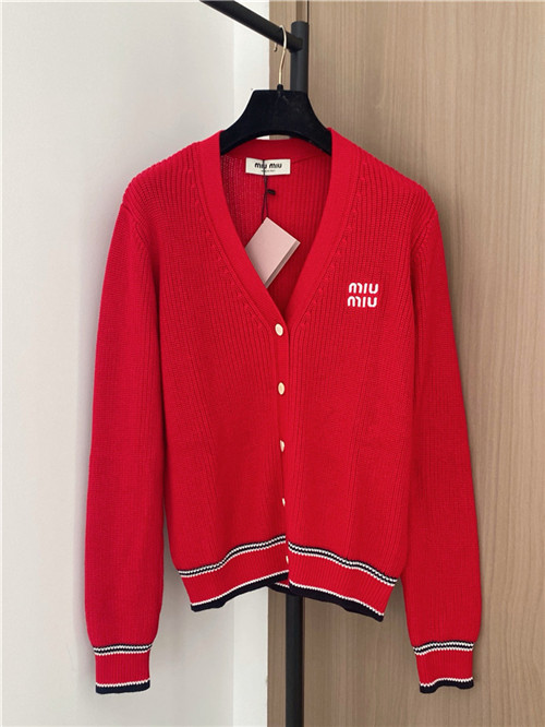 미우미우 긴팔 가디건 M02707 2025/신상