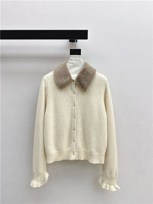 미우미우 긴팔 폴로 가디건 M43201 2026/신상