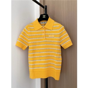 미우미우 반팔 폴로 니트 M92201 2026/신상