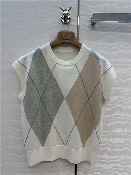 브루넬로 쿠치넬리 민소매 니트 B82908 2026/신상