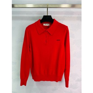 미우미우 긴팔 폴로 니트 M72404 2026/신상