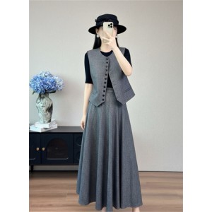 디올 조끼 롱 스커트 세트 D43402 2026/신상