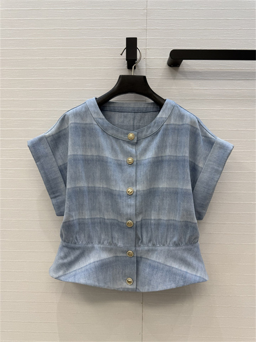 샤넬 데님 반팔 자켓 C43502 2026/신상