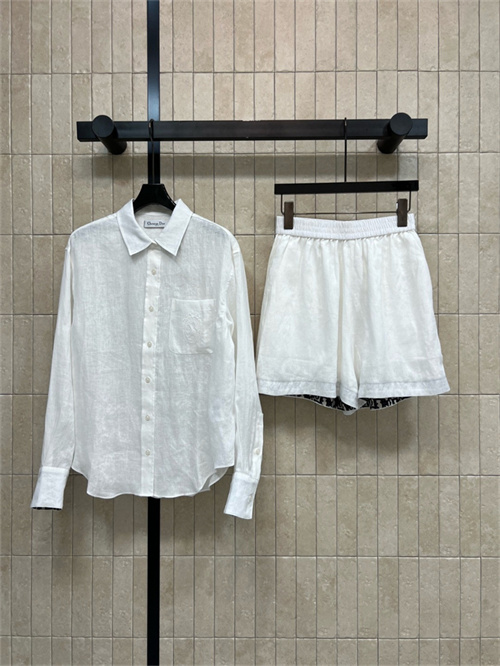 디올 긴팔 셔츠 반바지 세트 D84408 2026/신상