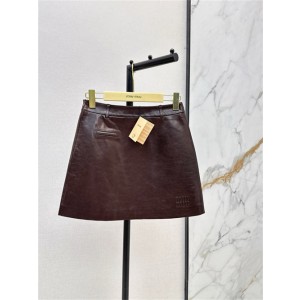 미우미우 양가죽 스커트 M65308 2026/신상
